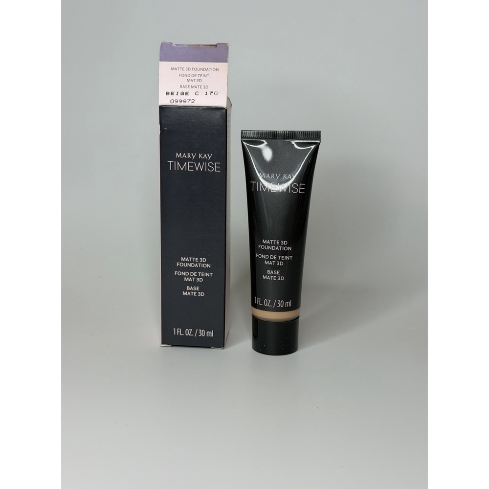 Mary Kay TimeWise MATTE 3D Liquid Foundation Shade BEIGE C 170 (099972)